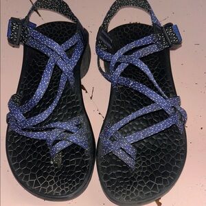Stylish Black and Blue Women's Chaco